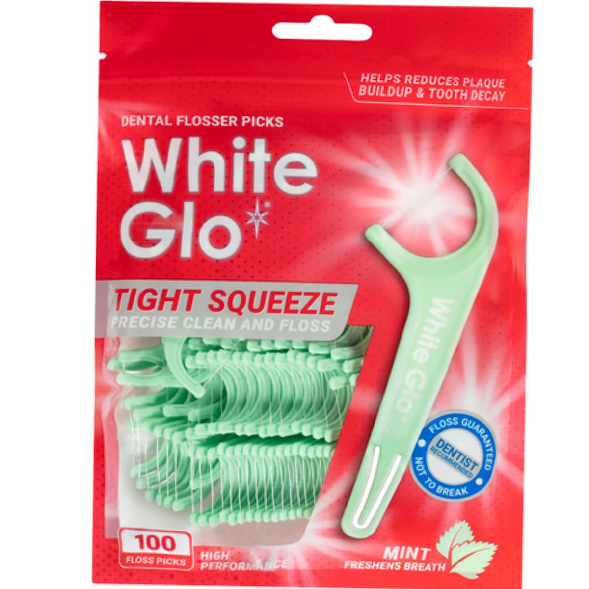 White Glo Tight Fit Toothpicks 100 Pack